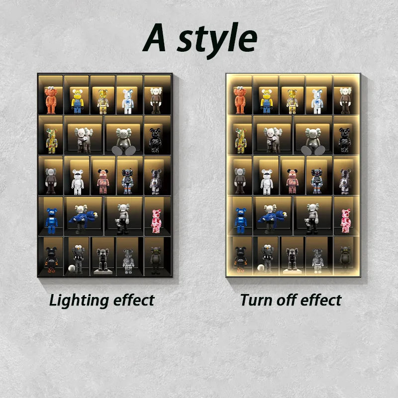 Nordic Figure Wall Decoration Lamp Art
