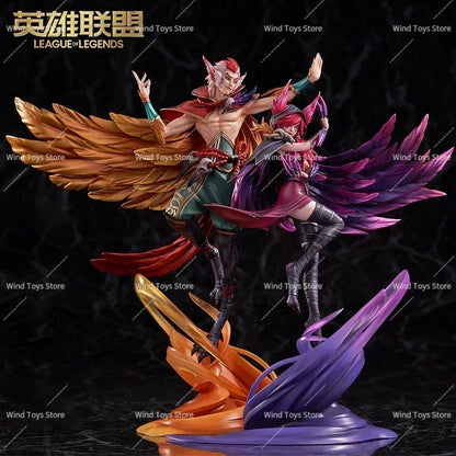HobbyMax League of Legends Anime Figure Rakan and Xayah