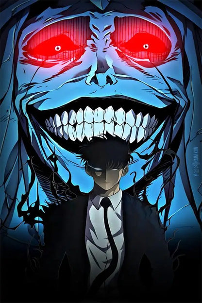 Solo Leveling Anime Poster For Living Room Home Decor
